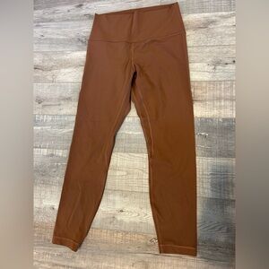 lululemon athletica High-Rise Brown Leggings